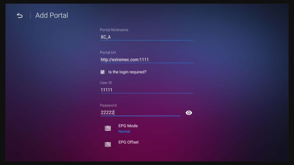 Liste des cha&icirc;nes Formuler et EPG
