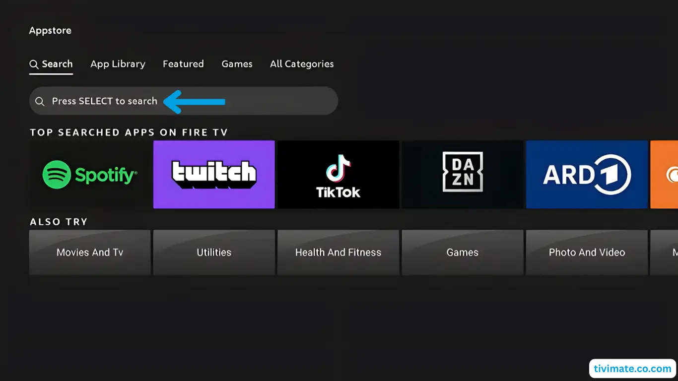 Rechercher Downloader sur Amazon Fire TV