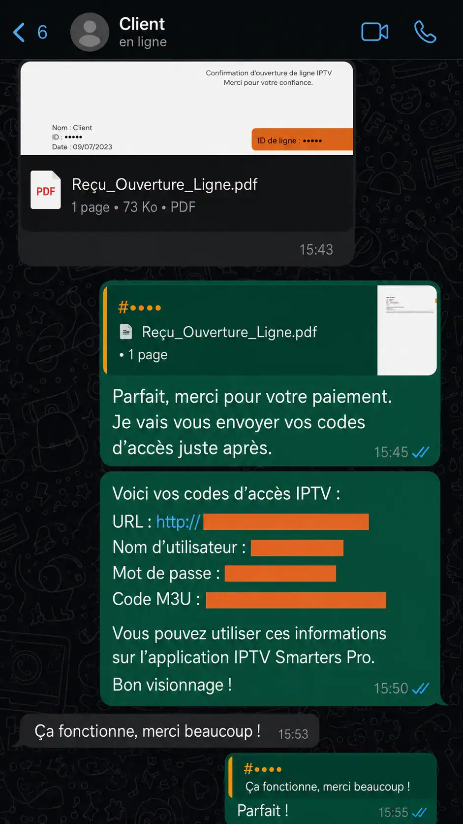 Avis WhatsApp Thomas B.